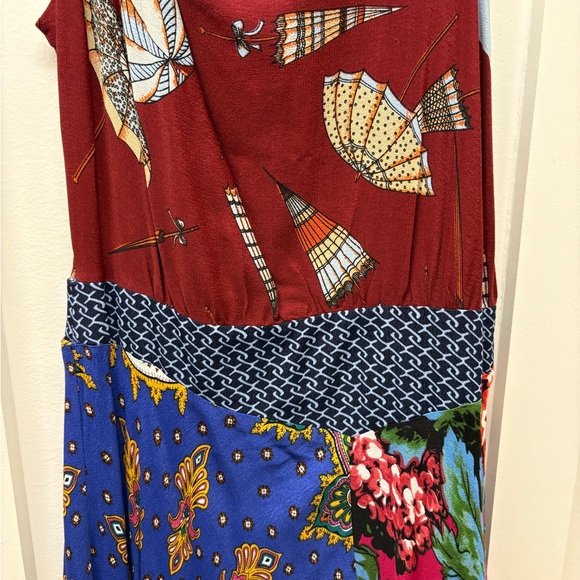 Anthropologie Moulinette Soeurs Royal Blue Dress - Picture 3 of 4